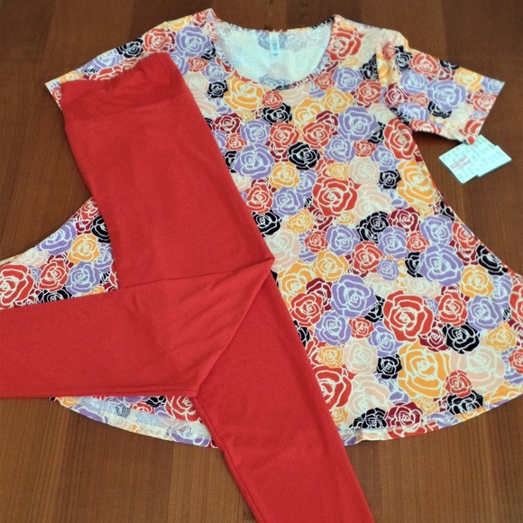 LULAROE Other - LULAROE OUTFIT! M- PERFECT-T with TC- LEGGINGS
